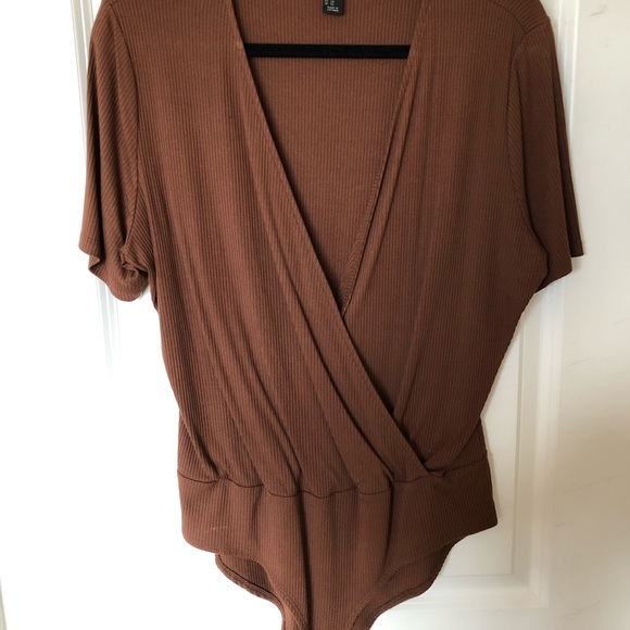 Plus size wrap bodysuit - Picture 1 of 1